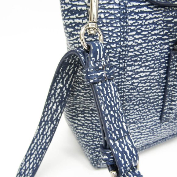 Phillip Lim 3.1 Blue Textured Women's Bag - Picture 8 of 15
